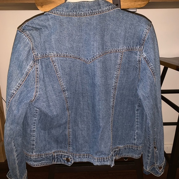 Bill Blass Denim Jean Jacket Blue - Picture 3 of 5